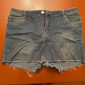Denim shorts from urban planet